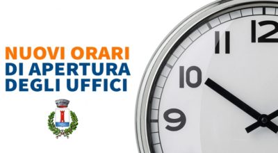 Uffici aperti ogni martedì pomeriggio