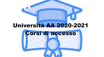 Università AA 2020-2021 – Corsi di accesso