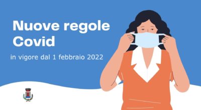 Covid-19 Nuove regole in vigore da oggi 1 febbraio