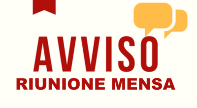 Avviso riunione mensa