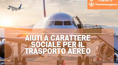 Erogazione di Aiuti a carattere sociale per il trasporto aereo